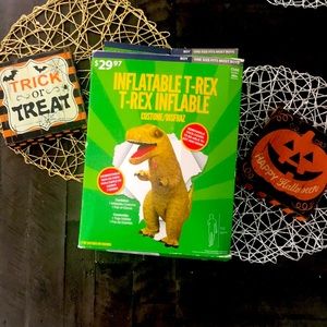 Halloween Boy Morphsuit T-Rex Inflatable Dress up Costume